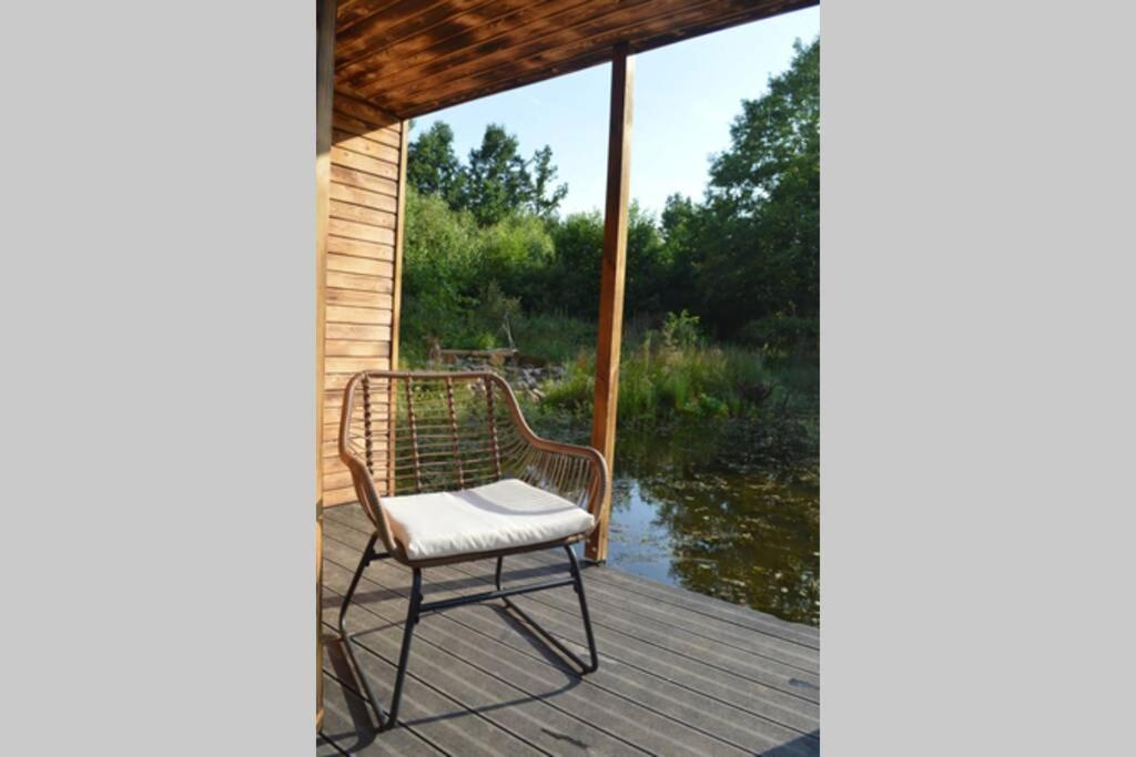 Heather Hut, Off-Grid Cottage On A Pond+2 Ha Darzkowo Экстерьер фото